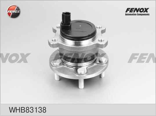 Fenox WHB83138 - Ступица колеса, поворотный кулак autosila-amz.com