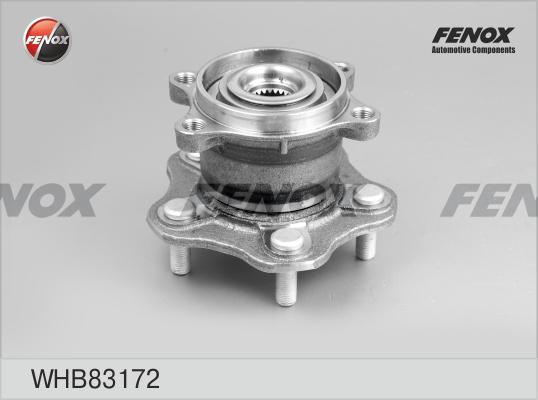 Fenox WHB83172 - Ступица колеса, поворотный кулак autosila-amz.com