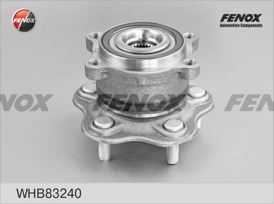 Fenox WHB83240 - Ступица колеса, поворотный кулак autosila-amz.com