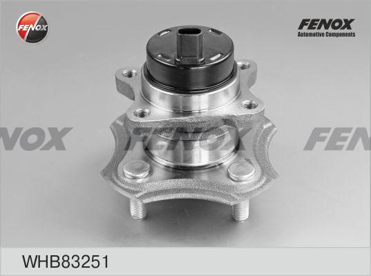 Fenox WHB83251 - Ступица колеса, поворотный кулак autosila-amz.com
