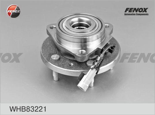 Fenox WHB83221 - Ступица колеса, поворотный кулак autosila-amz.com