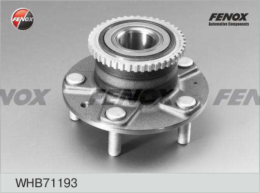 Fenox WHB71193 - Ступица колеса, поворотный кулак autosila-amz.com