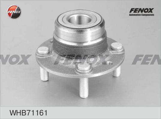 Fenox WHB71161 - Ступица колеса, поворотный кулак autosila-amz.com