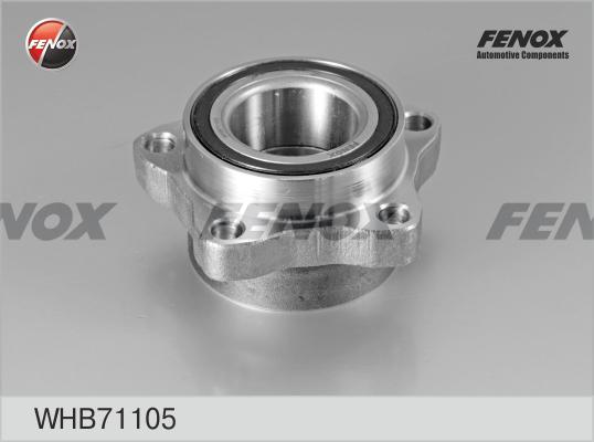 Fenox WHB71105 - Ступица колеса, поворотный кулак autosila-amz.com