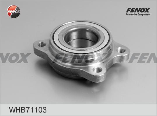 Fenox WHB71103 - Ступица колеса, поворотный кулак autosila-amz.com