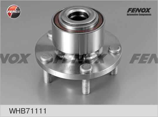 Fenox WHB71111 - Ступица колеса, поворотный кулак autosila-amz.com