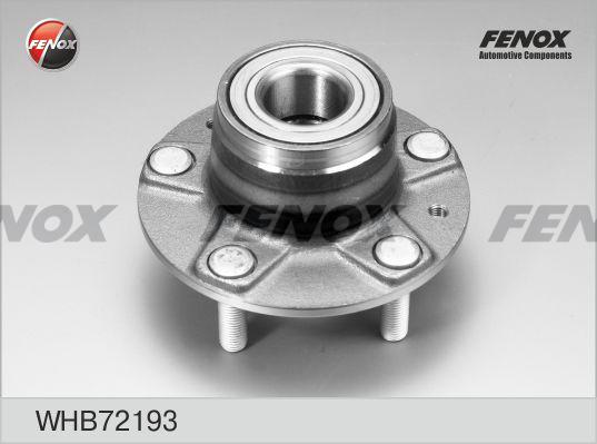 Fenox WHB72193 - Ступица колеса, поворотный кулак autosila-amz.com