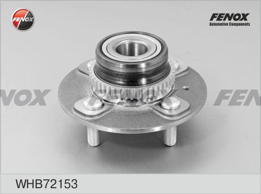 Fenox WHB72153 - Ступица колеса, поворотный кулак autosila-amz.com