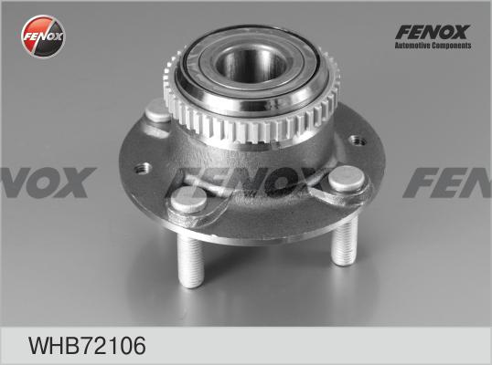 Fenox WHB72106 - Ступица колеса, поворотный кулак autosila-amz.com