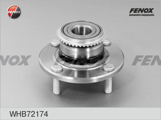 Fenox WHB72174 - Ступица колеса, поворотный кулак autosila-amz.com