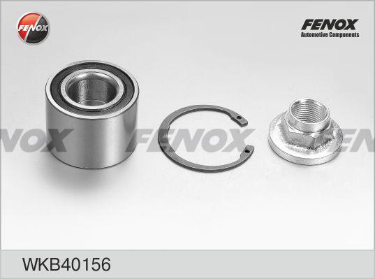 Fenox WKB40156 - Комплект подшипника ступицы колеса autosila-amz.com