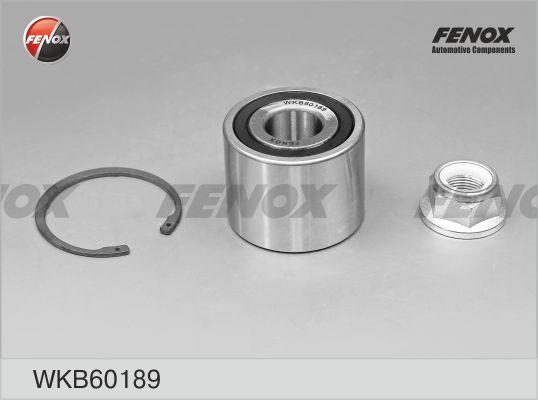 Fenox WKB60189 - Комплект подшипника ступицы колеса autosila-amz.com