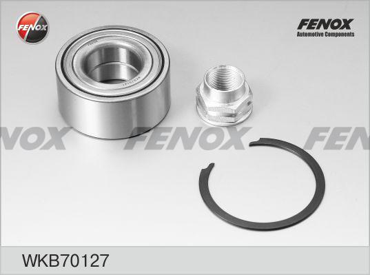 Fenox WKB70127 - Комплект подшипника ступицы колеса autosila-amz.com