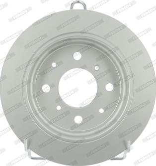 Ferodo DDF468C - Тормозной диск autosila-amz.com