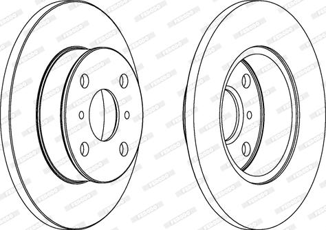 Havam HP55658 - Тормозной диск autosila-amz.com