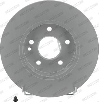 Ferodo DDF540C - Тормозной диск autosila-amz.com