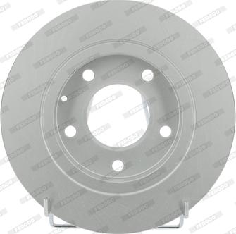 Ferodo DDF524C - Тормозной диск autosila-amz.com