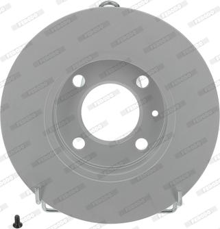 Ferodo DDF042C - Тормозной диск autosila-amz.com