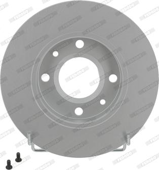Ferodo DDF059C - Тормозной диск autosila-amz.com