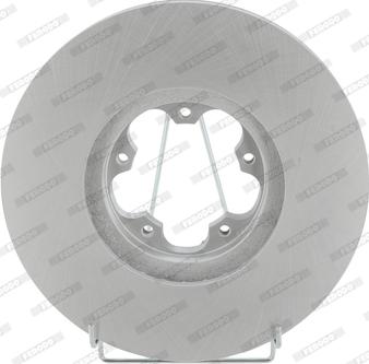 Ferodo DDF1555C - Тормозной диск autosila-amz.com