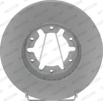 Ferodo DDF1552C-1 - Тормозной диск autosila-amz.com