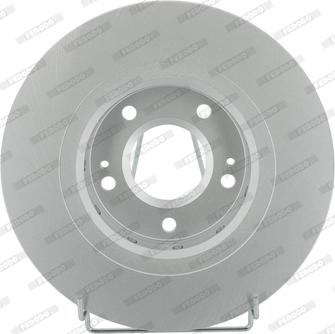 Ferodo DDF1642C - Тормозной диск autosila-amz.com