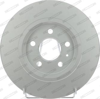 Ferodo DDF1666C - Тормозной диск autosila-amz.com