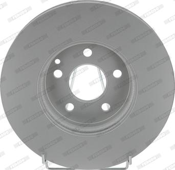 Ferodo DDF1638C-1 - Тормозной диск autosila-amz.com