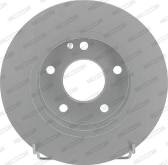 Ferodo DDF1034C - Тормозной диск autosila-amz.com