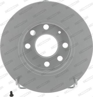 Ferodo DDF1129C - Тормозной диск !PREMIER Coat+ disc \OPEL CORSA C 1.0 00>03, CORSA C 1.0 03>09, CORSA C 1.2 00>09, CO autosila-amz.com