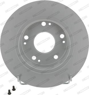 Ferodo DDF1390C - Тормозной диск autosila-amz.com