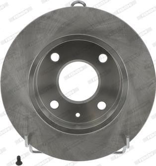 Ferodo DDF135 - Тормозной диск autosila-amz.com