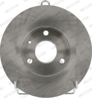 Ferodo DDF132 - Тормозной диск autosila-amz.com