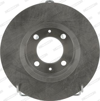Ferodo DDF1373 - Тормозной диск autosila-amz.com