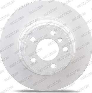 Ferodo DDF1255C-1-D - Тормозной диск autosila-amz.com