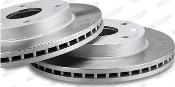 Ferodo DDF1257P-D - Тормозной диск autosila-amz.com