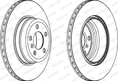 Optimal BS-8354C - Диск тормозной BMW: X5 (E70), X5 (F15, F85), X6 (E71, E72), X6 (F16, F86) autosila-amz.com