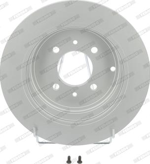 Ferodo DDF869C - Тормозной диск autosila-amz.com