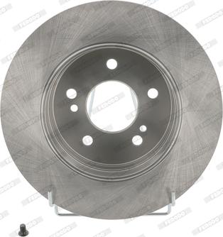 Ferodo DDF819 - Тормозной диск autosila-amz.com