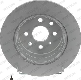 Ferodo DDF814C - Тормозной диск autosila-amz.com