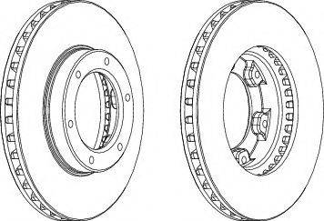 Brembo 9684410 - Тормозной диск autosila-amz.com