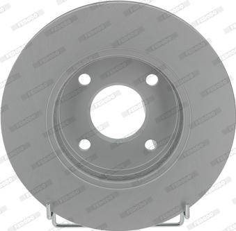 Ferodo DDF364C - Тормозной диск autosila-amz.com