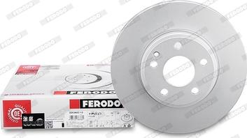 Ferodo DDF2460C-1-D - Тормозной диск autosila-amz.com