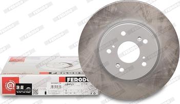 Ferodo DDF2555P-1-D - Тормозной диск autosila-amz.com