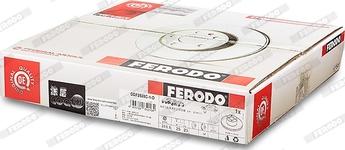 Ferodo DDF2528C-1-D - Тормозной диск autosila-amz.com