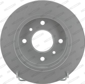 Ferodo DDF267C - Тормозной диск autosila-amz.com