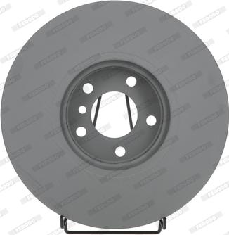 Ferodo DDF2043LVC-1 - Тормозной диск autosila-amz.com