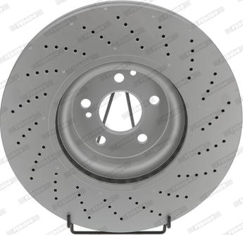 Ferodo DDF2051C-1 - Тормозной диск autosila-amz.com