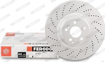 Ferodo DDF2051DC-1-D - Тормозной диск autosila-amz.com