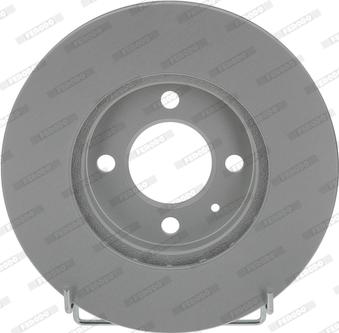 Ferodo DDF207C - Тормозной диск autosila-amz.com